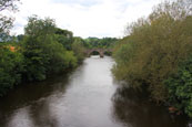 The River Wye near to Brecon, Wales